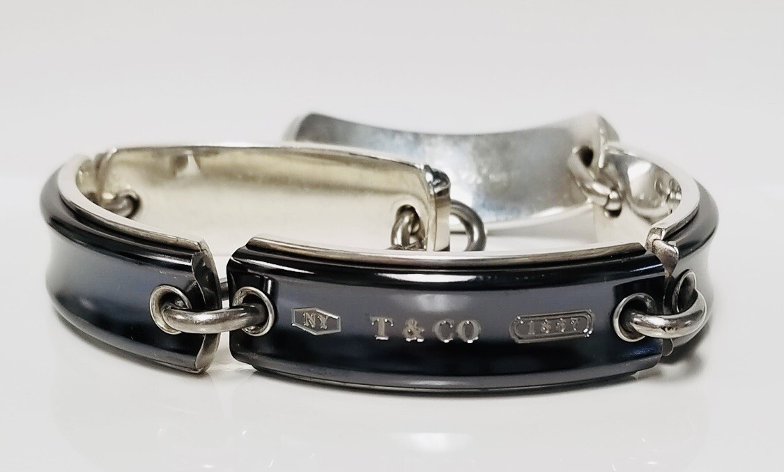 Men's Tiffany & Co. NY 1837 Silver 925 & Titanium Midnight Men's Tiffany & Co. NY 1837 Silver 925 & Titanium Midnight