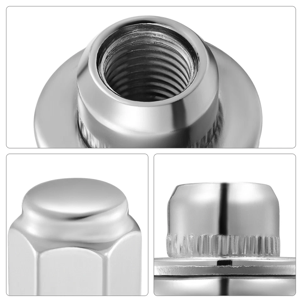 24x 1.85" Xtra Tall Chrome Toyota 4Runner Tacoma TRD Factory 12X1.5 Lug Nut Foto 4 de 4