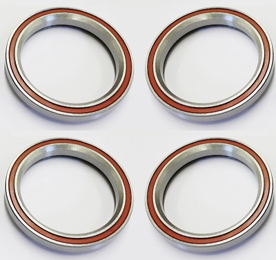 4x ACB519H8 Kugellager Steuersatz 40x51.9x8mm 45/45° Industriequalität Mobil XHP