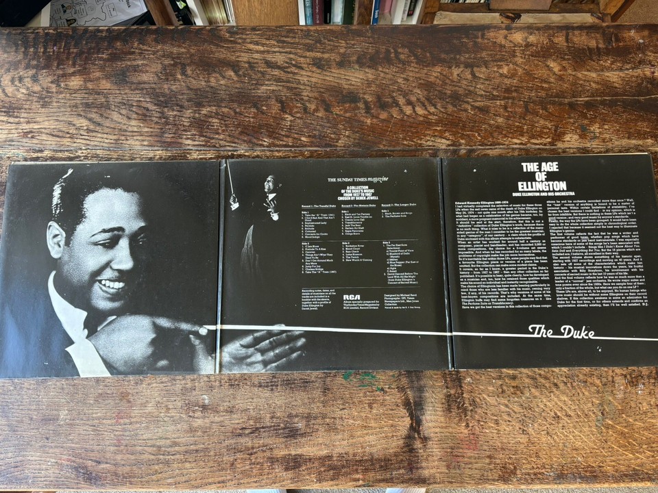 Duke Ellington The age of Ellington Vinyl 3xLP 12"Record EX/EX Free