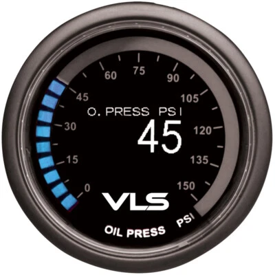 Revel 52mm VLS OLED Oil Pressure Gauge [0-150PSI] - Image 1 of 2