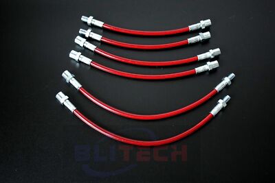  Stainless Steel Brake Line Kit Fit BMW 3-Series E30 1984-1991 90 DOT Approved