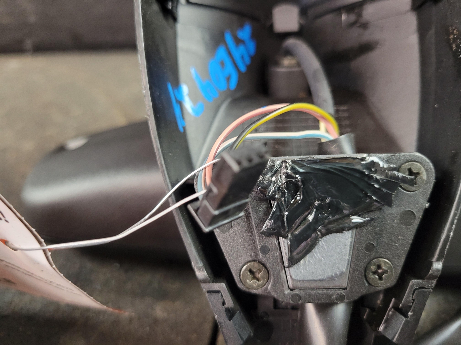 08-12 MASERATI GRANTURISMO INTERIOR REAR VIEW MIRROR