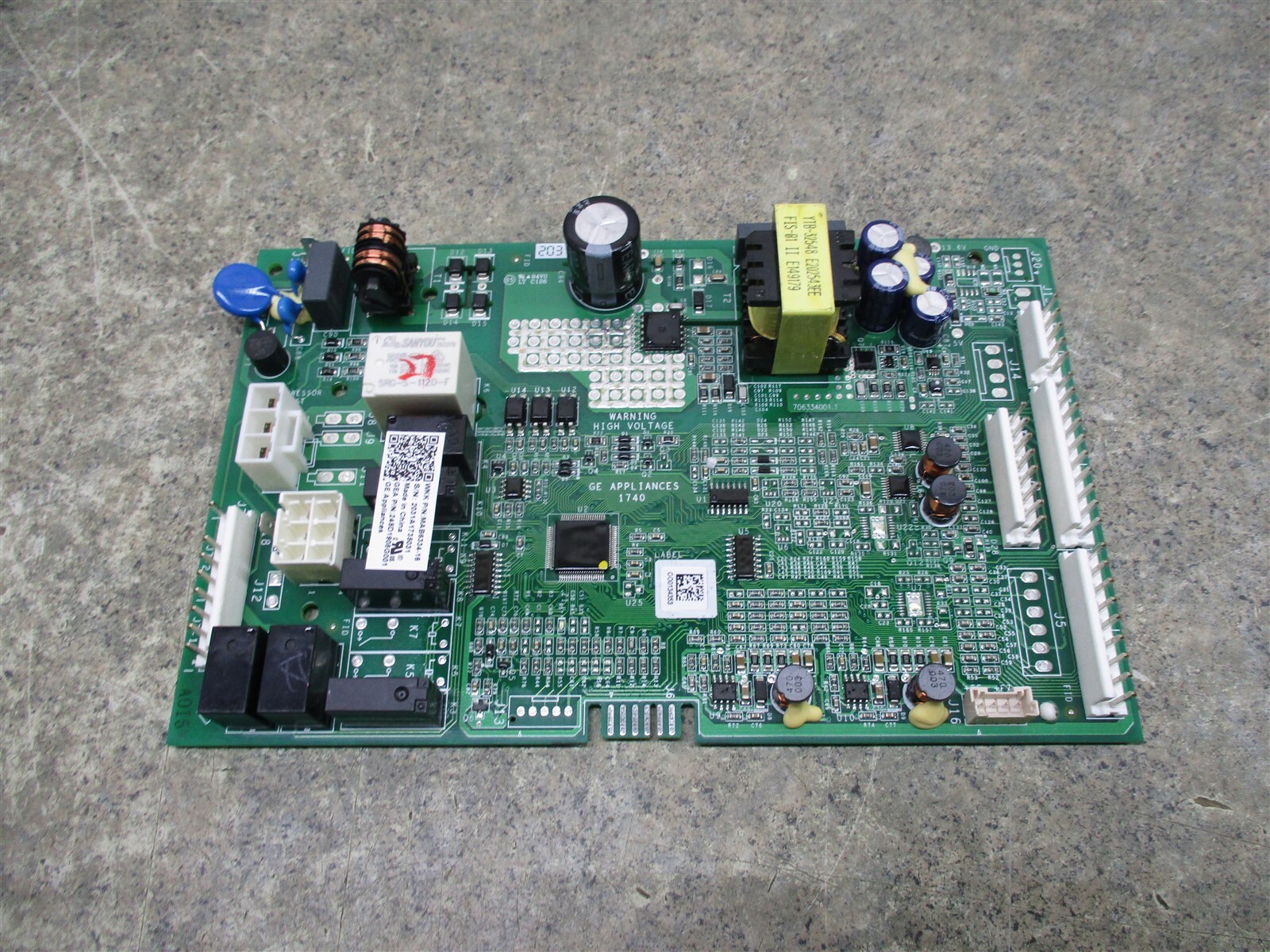 GE REFRIGERATOR CONTROL BOARD PART WR55X40445 eBay