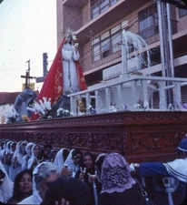 Vintage Stereo Realist Photo 3D Slide GUATEMALA Procession