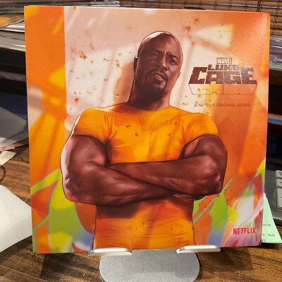 LUKE CAGE 7” VINYL MARVEL NETFLIX 2017 Hip Hop Mint/ Mint METHOD MAN