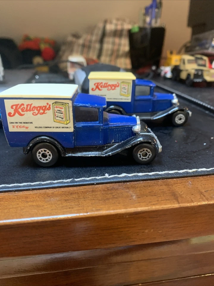 2 X Matchbox Toys 1-75 Series Superfast 'Kellogg's Corn Flakes' Model A Ford Van - Image 3 of 4