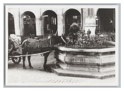 Bern Switzerland 1967 - Coachman Coachman Fountain Fountain - Old Photo 1960s