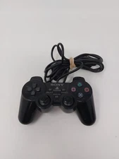 Sony SCPH-10010 PS2 PlayStation 2 Dual Shock Analog Controller Black 