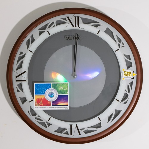 Seiko Wall Clock Light Performance QXS004BRH - Picture 9 of 12