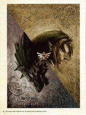 The Legend Of Zelda 9"x12" Pinup Art Print Poster - TWILIGHT PRINCESS GAME ART