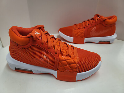 NIB Mens Nike Lebron Witness VIII TB Team Orange White Team Orange FB9944 800