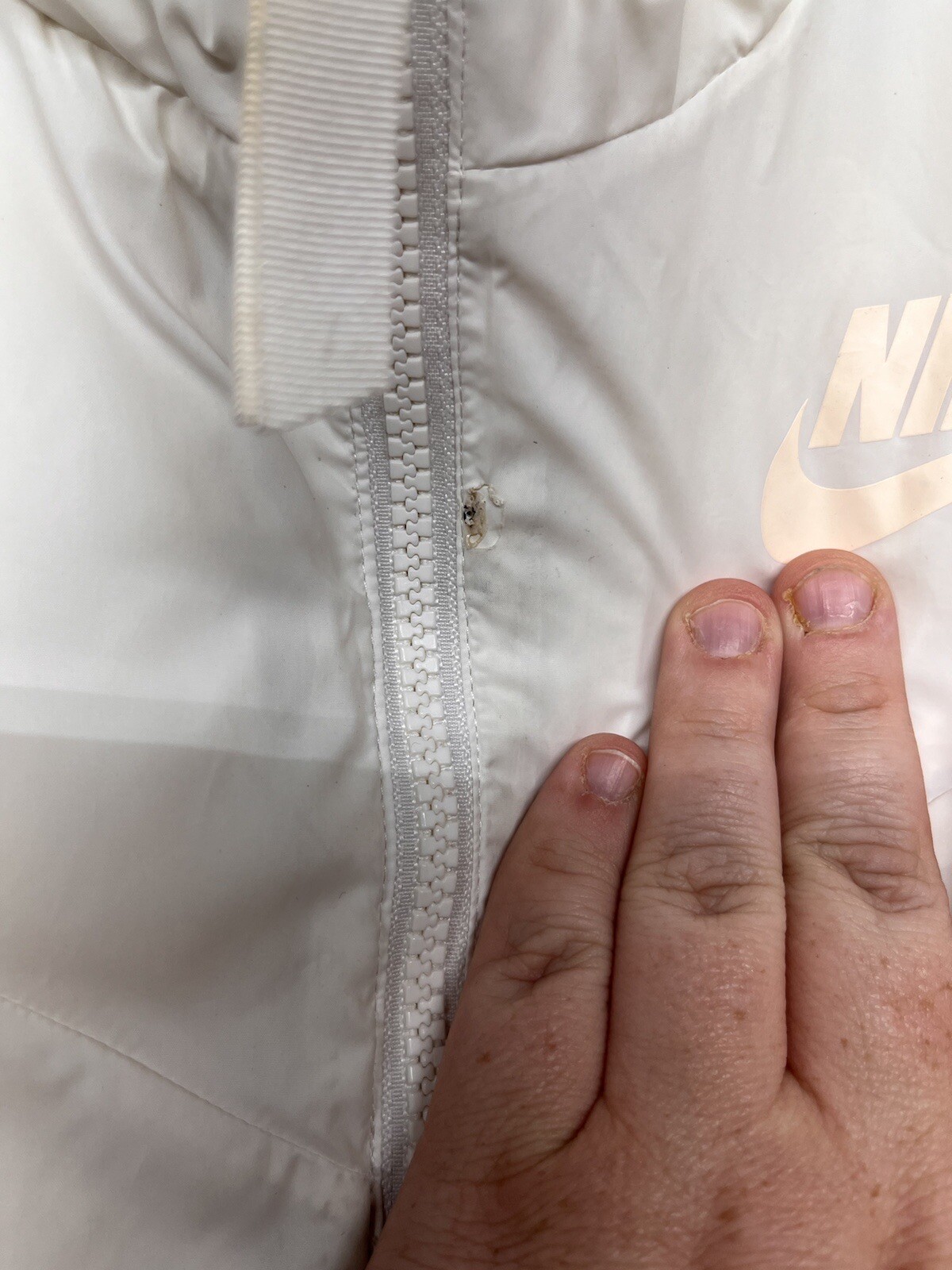 Nike Reversible Down Filled Parka Jacket Womens S… - image 16