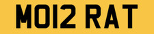 MOIRA NUMBER PLATE MOIRA'S CAR REGISTRATION MO12 RAT PERSONAL REG PLATE MOIRA T