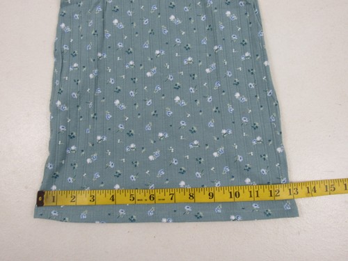 Art Class Floral Print Girl's Size XS Ribbed Short-Sleeve Dress - Picture 7 of 9