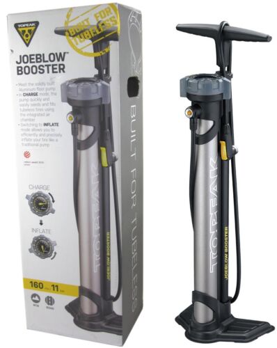 Topeak Joe Blow Booster Ladung schlauchloser Reifen kompatible Pumpe Fat Bike DX3 BST3 - Bild 2 von 7
