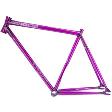 VOLUME BMX THRASHER 700c BICYCLE FRAME TRANS PURPLE