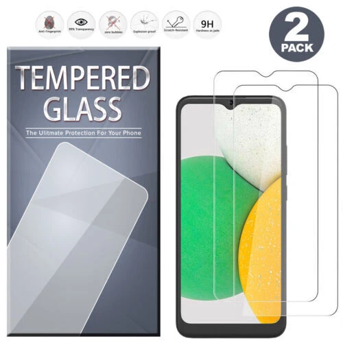 For Alcatel 1S 3L 3X TCL 2-Pack Tempered Glass Full Cover Screen Protector - Image 3 of 3