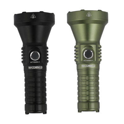 Mateminco mini-S 3050LM 1280 Meter Stepless Dimming Flashlight Rechargeable Lamp