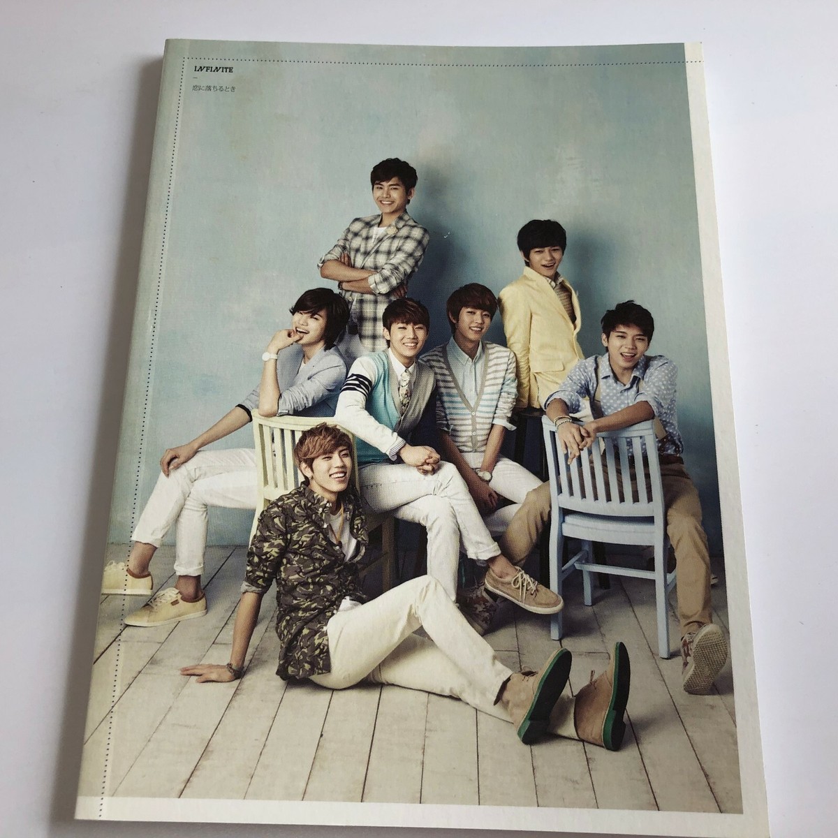 INFINITE Koi Ni Ochiru Toki CD+DVD+Photobook Limited Japan