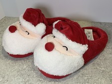 Adult Unisex Plush Santa Slippers Sz XL New Children  s Place Matching Slippers