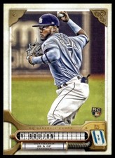 2022 Topps Gypsy Queen Vidal Brujan Rookie Tampa Bay Rays #17