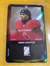 Greg Dortch 2025 UNO Elite Core Edition - Wild Foil Flux #050 Arizona Cardinals