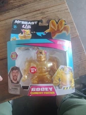 Mr Beast Lab LEGENDARY PANTHER GOLD 5” Gooey Figure Heroes Of Goo Jit Zu 2024