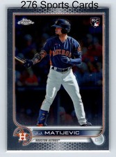 2022 Topps Chrome Update Series - J.J. Matijevic #USC190 (RC)