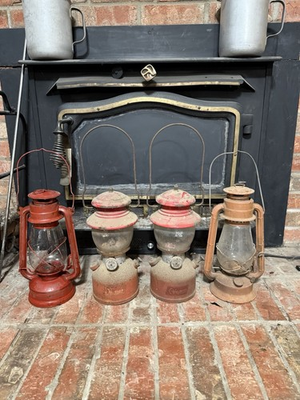 #ad #ad Vintage Lantern Lot COLEMAN DIETZ AMERICAN CAMPER $150.00