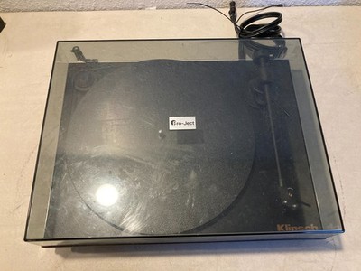 Rare Klipsch Pro-Ject Turntable Belt Drive Ortofon OM-5E