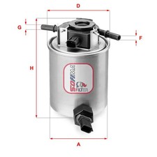 Filtre à carburant Infiniti FX