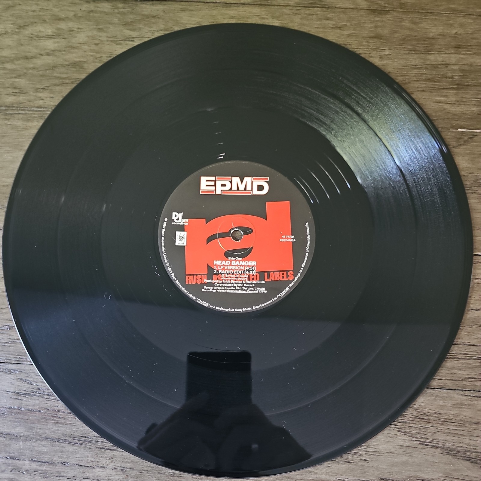 EPMD - Head Banger (12" Single) Vinyl  42 74700 DEF JAM