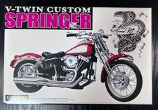 AOSHIMA V-TWIN COSTOM SRRINGER  1/12 . from Japan