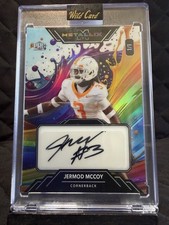 2025 Wild Card Metallix Jermod McCoy Rainbow Paint 1/1 PRC AUTO WMPA-JA