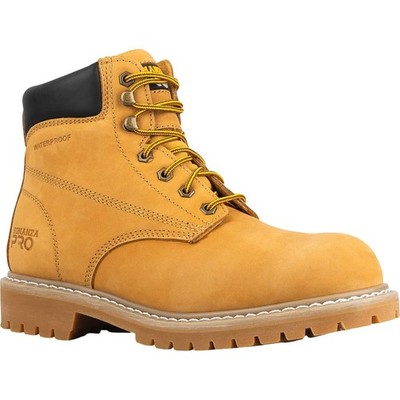 Bonanza Trailhead Pro 6  Tan Plain Toe Work Boots