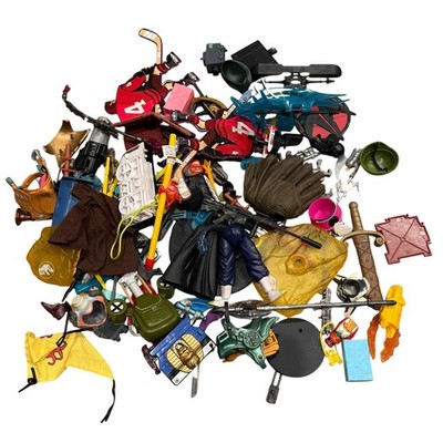 Mixed Action Figure Accessories Lot Kids Parts Gear Replacement Bundle