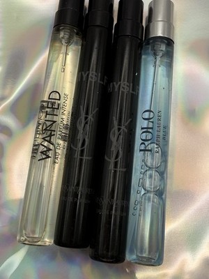 Bundle of 4 travel size perfume sprays Authentic Items Exactly As Pictured.