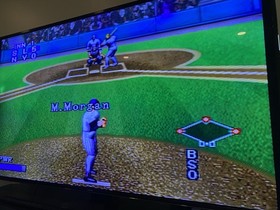 Bases Loaded 96 (Sega Saturn, 1996) Tested Working w/ Manual
