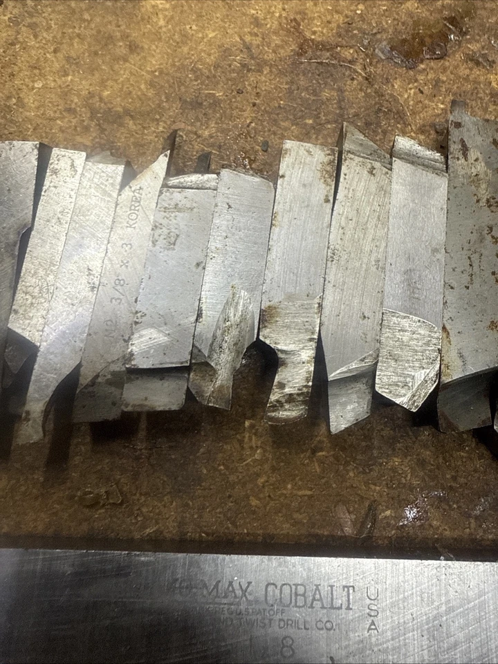 Lote de 25 herramientas de corte de torno Hss/hss Co y espacios en blanco Mo Max + otros Foto 4 de 4