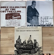 LOT OF 3 DUKE ELLINGTON LIVE IMPORT LPs