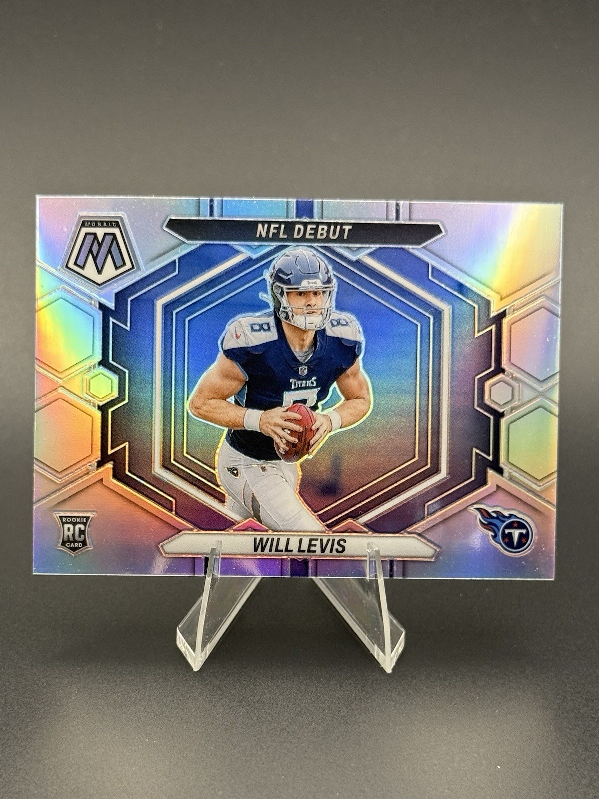 2023 Panini Mosaic - NFL Debut Will Levis #ND-4 Silver Prizm (RC)