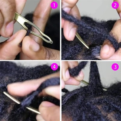 Dreadlocks Tool Craft Crochet Interlocks Nadelhaken Interlocking Decor DIY
