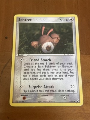 Pokemon TCG Sentret Common Team Rocket Returns 75/109