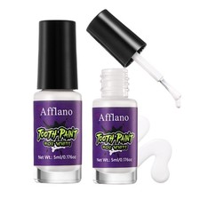 White Tooth Paint, Instant Bright White Teeth Paint Halloween Goth Vampire Tooth