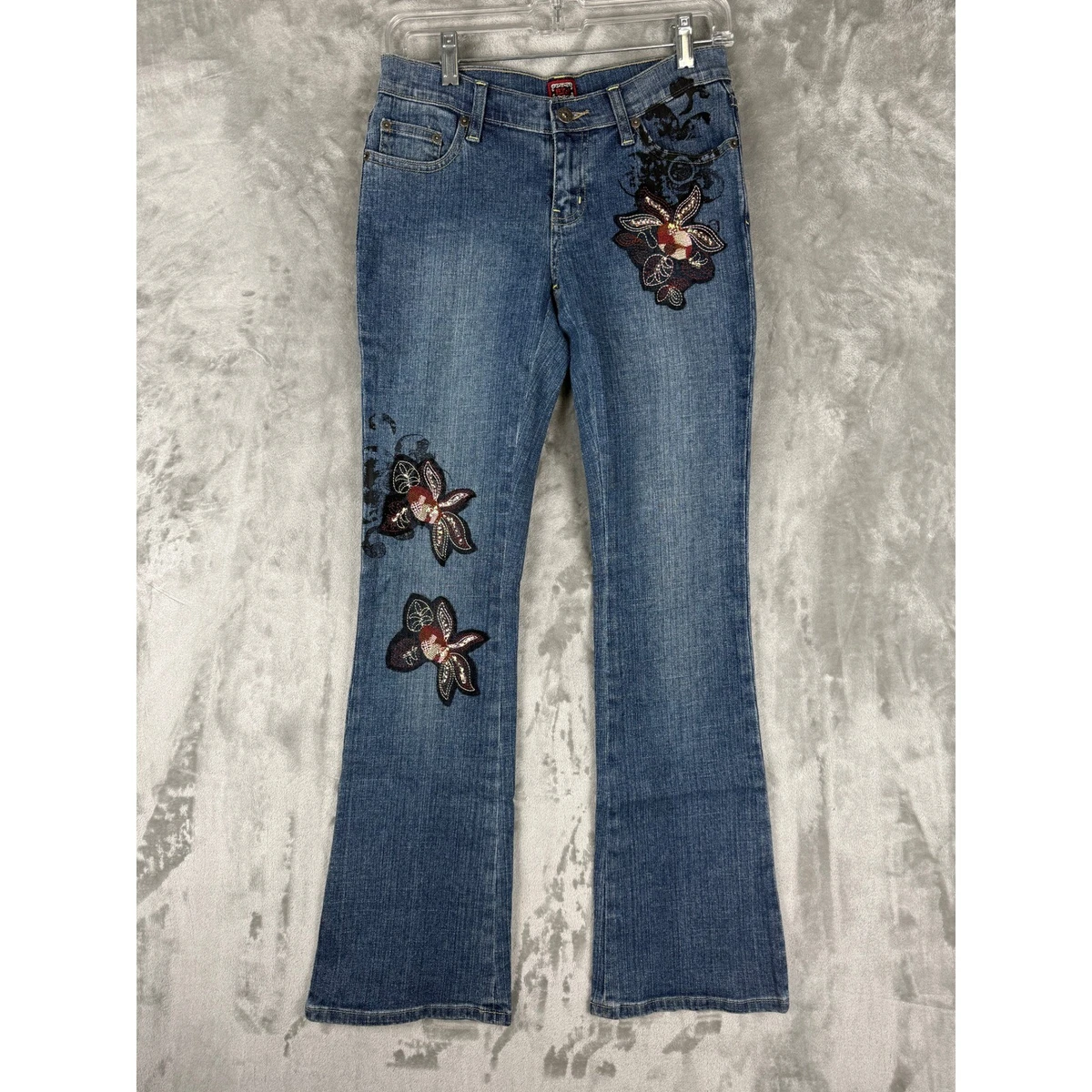 SHEIN Jeans larges pour filles préadolescentes Y2K au printemps et en