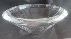 Large 27cm Clear Glass Fruit Bowl Serving Dish Heavy Pressed Glass Centerpiece