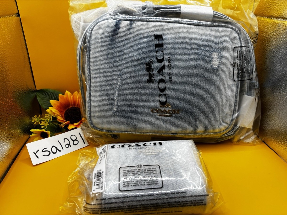 NWT Coach Carey Crossbody Bag with charms & Coach Snap Wallet in