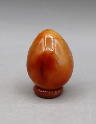 CARNEOL KARNEOL Ei 45,5 mm x 35 mm Osterei Steinei Edelsteinei Eier Ostern a7