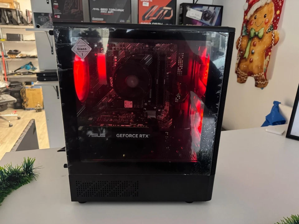 GAMING PC AMD RYZEN 5 5600 NVIDIA RTX 3050 16GB RAM DDR4 SSD HDD Win 11 Wifi - Image 3 of 3